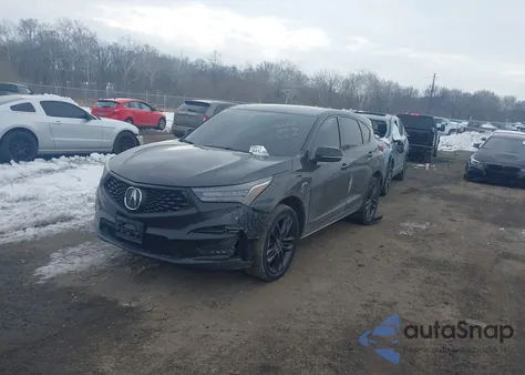 2021 Acura Rdx A-Spec Package z USA, uszkodzony, nr VIN 5J8TC2H6XML034896